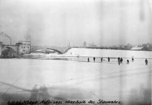 Wehr Neckarsulm, Aufeisen Wehrkanal
