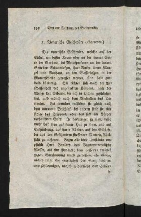 398-402, 5. Bei venerischen Geschwüren