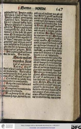 Dominica prima post penthecostes de vitio inanis glorie, sermo XXXVIII.