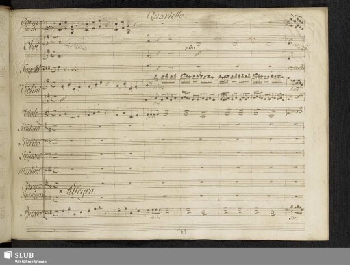 Quartetto: Caro signor Gripone caro compare apritemi