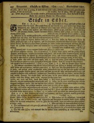 Stücke in Esther. - Das Gebät Manasse, des Königes Juda, da er gefangen war zu Babel.