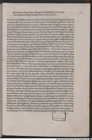 De vita Caesarum : mit Widmungsbrief an Hannibal Bentivolus, Kommentar und Vita des Suetonius von Philippus Beroaldus. Mit Elogium de Iulio Caesare von Gaius Plinius Secundus. Mit Gedicht von Johannes Baptista Pius und Bartholomaeus Ugerius