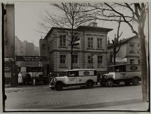 Anlieferung der Rostock Gebrüder Margarine-Werke (Elmshorn) in Eimsbüttel
