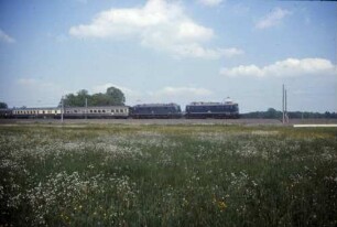 Forchheim Lok 110 005 Vorspann Lok 119 002 Eilzug