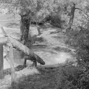 Wasserauffangbecken in Kostenec im Südwesten Bulgariens