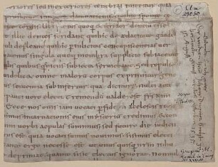 Homiliarum in evangelia libri II. Hom. XXXVIII - BSB Clm 29400(8