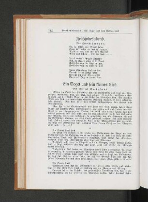 Fröhjohrsabend. Von Heinrich Eckmann.