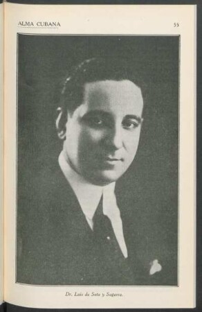 Dr. Luis de Soto y Sagarra [Retrato]