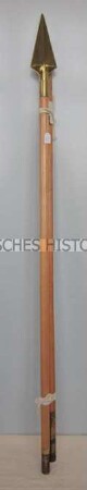 Fahnenstange zu Ehrenbanner des Zentralkomitees der Sozialistischen Einheitspartei Deutschlands
