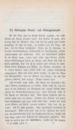 1-32 Die theologische Berufs- und Bildungsaufgabe