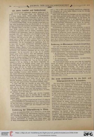 Änderung im Münzwesen Deutsch-Ostafrikas