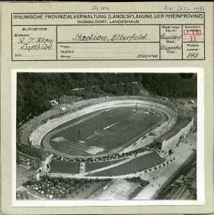 Wuppertal-Elberfeld, Sportanlage
