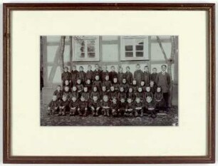 Gruppenbild einer Schulklasse