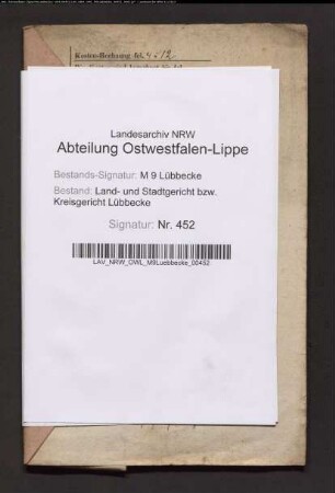 Erblasser: Consbruch, Auguste: