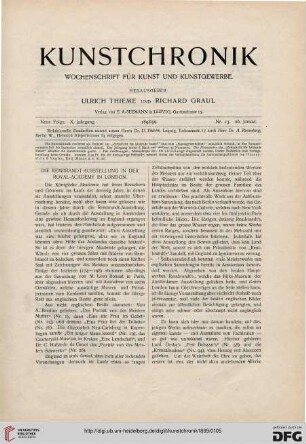 Heft 13 (26. Januar 1898)