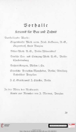 Vorhalle