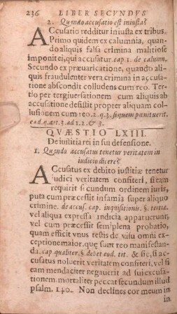 Qvaestio LXIII. De iustitia rei in sui defensione.