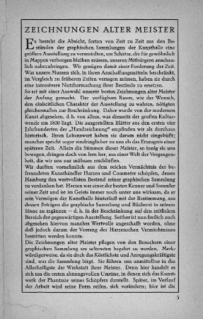 Zeichnungen Alter Meister.