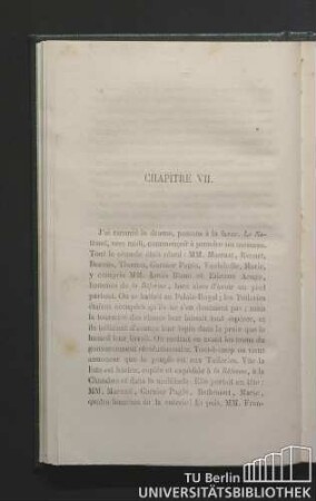 Chapitre VII. Les trois gouvernements provisoires. - Les pouvoir est escroqué.
