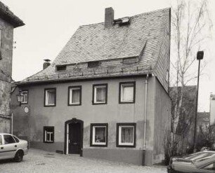 Mittweida, Wohnhaus : Mittweida, Wohnhaus, Quergasse 10, vor 1700, um 1750, Straßenansicht