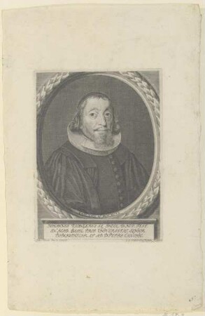 Bildnis des Johannes Zuingerus