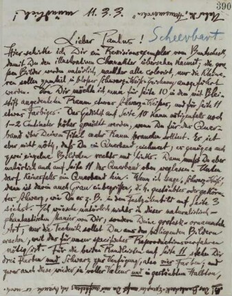 Brief an Paul Scheerbart