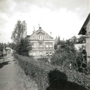 Reichenbach (Vogtland), Greizer Straße 20. Wohnhaus (um 1895. Giebelansicht (Teilansicht)