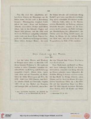 Herr Jakob von der Warte