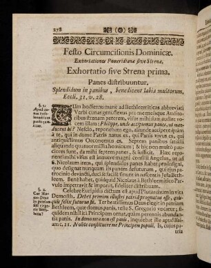 278-302, Festo Circumcisionis Dominicae