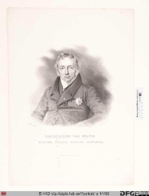 Bildnis Friedrich (Christian Adolf) von Motz