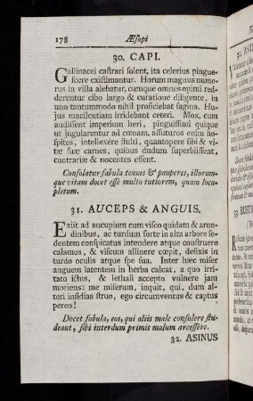 178-189, 30. Capi. - 48. Aquila & Vulpes. p. 244.