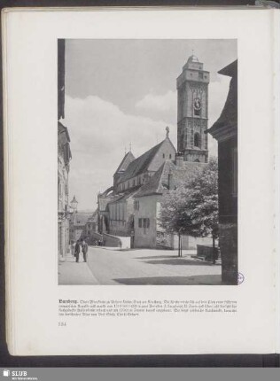 Bamberg. Obere Pfarrkirche zu Unserer Lieben Frau am Kaulberg