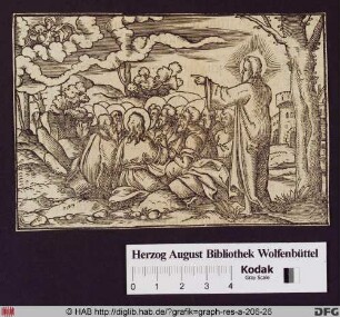 Christus beruhigt die Apostel