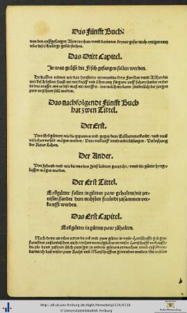 Das Fünfft Buch