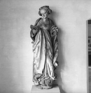 Heilige Katharina : Nürnberg, Germanisches Nationalmuseum. Heilige Katharina, Österreich, Anfang 16. Jh.