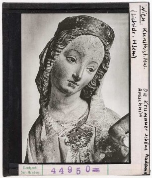 Wien: Kunsthist. Museum, Krumauer Schöne Madonna
