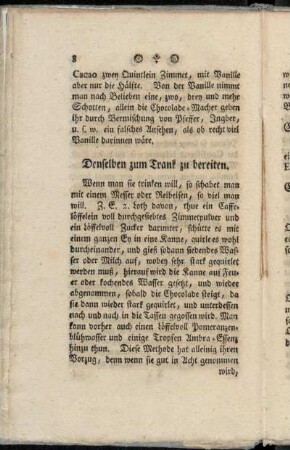 Denselben zum Trank zu bereiten.