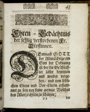 Ehren-Gedächtnis [...]