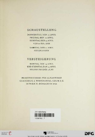 Versteigerung