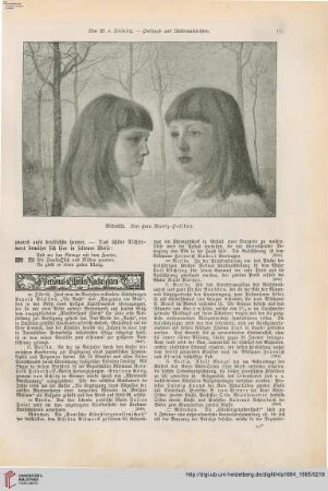 Personal- u. Atelier-Nachrichten - Ausstellungen und Sammlungen - Vermischte Nachrichten - Kunstliteratur u. vervielf. Kunst