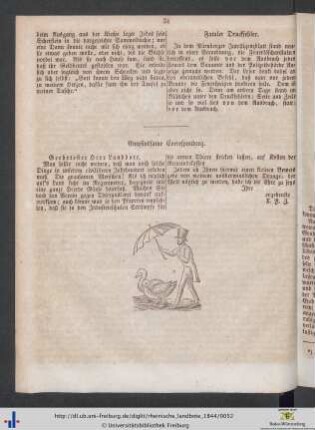 Empfindsame Correspondenz.