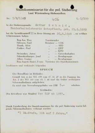 Schmid, Esther