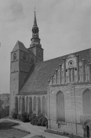 Tangermünde. St. Stephanskirche, von Süden
