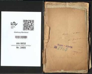 Kontribution von zwölfMillionen Livres im Amt Grevenbroich