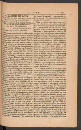 Carta III. - (Concluye.)