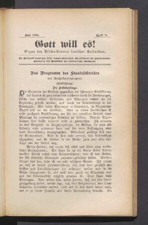 Heft 6. Juni 1908