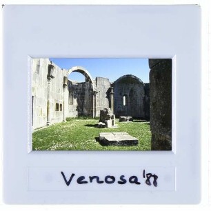 Venosa, Chiesa incompiuta