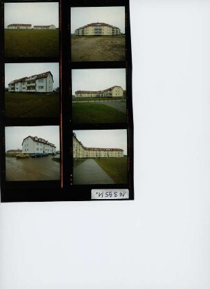 Kommunale Bauten - Wohnanlage, Zedtlitz, 1995