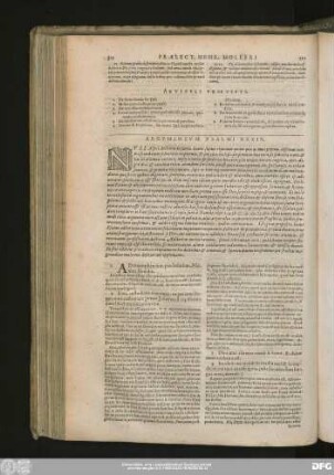 Argumentum Psalmi XXXIX.