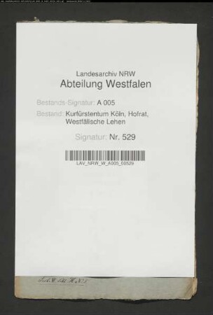 Henning von Rhede bittet nach dem Tode seines Vetters Bodo von Adelepsen, mit dessen Anteil an der Grafschaft Hörde belehnt zu werden